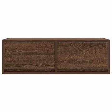 Stylish Brown Oak TV Cabinets - 2 pcs | Hipomarket