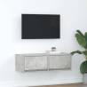  TV Cabinet Concrete Grey 80x31x25.5 cm Engineered Wood Colour concrete grey Size 80 x 31 x 25.5 cm Quantity in Package 1 