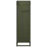 Olive Green Firewood Rack - Sturdy Cold-Rolled Steel | HipoMarket