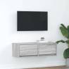  TV Cabinet Grey Sonoma 80x31x25.5 cm Engineered Wood Colour grey sonoma Size 80 x 31 x 25.5 cm Quantity in Package 1 