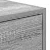 TV Cabinet Grey Sonoma - Stylish Engineered Wood Storage