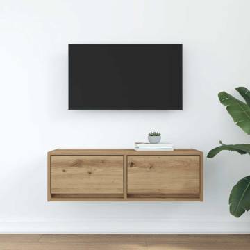 TV Cabinet Artisan Oak | Space-Saving Design & Storage