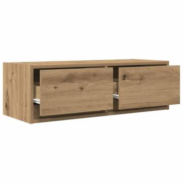 TV Cabinet Artisan Oak | Space-Saving Design & Storage