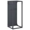 Firewood Rack Anthracite 25x25x60 cm - Cold-rolled Steel