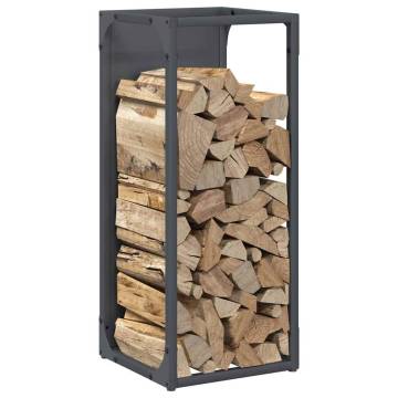 Firewood Rack Anthracite 25x25x60 cm - Cold-rolled Steel