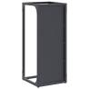 Firewood Rack Anthracite 25x25x60 cm - Cold-rolled Steel