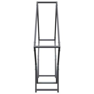 Firewood Rack Anthracite - Sturdy & Stylish Cold-Rolled Steel