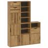 ODDA Side Cabinets - 5 pcs Solid Wood Pine - Classic Charm