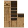 ODDA Side Cabinets - 5 pcs Solid Wood Pine - Classic Charm