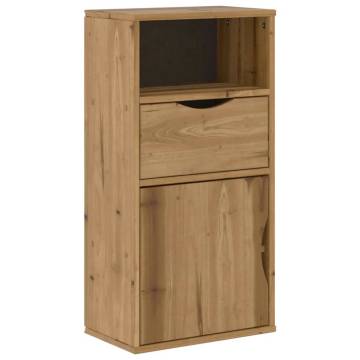 5 Piece TV Units with Storage ODDA - Solid Wood Pine Furniture