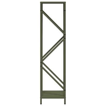 Olive Green Firewood Rack - Durable Cold-Rolled Steel | HipoMarket