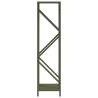 Olive Green Firewood Rack - Durable Cold-Rolled Steel | HipoMarket