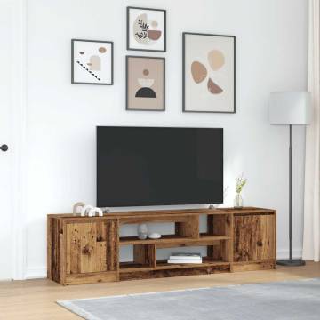 TV Cabinet Old Wood - Stylish & Practical Storage Solution