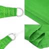 Sunshade Sail 5x7x7 m Light Green - UV & Mould Resistant