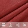 Sunshade Sail 160 gm² Red 2.5x2.5x3.5 m - HDPE Outdoor Shade