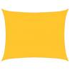 Rectangular Yellow Sunshade Sail 6x7 m HDPE - 160 gm²