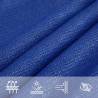 HDPE Sunshade Sail 160 gm² Blue Rectangular 6x7 m - HipoMarket