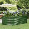  Garden Raised Bed Green 212x140x68 cm Powder-coated Steel Colour green Size 212 x 140 x 68 cm Quantity in Package 1 