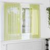  Voile Curtains with Tab Top 2 pcs Apple Green Colour apple green Size 140 x 140 cm Quantity in Package 1 Model with tab top 