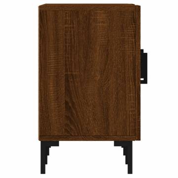 Stylish Brown Oak TV Cabinet - 150x30x50 cm | Hipomarket