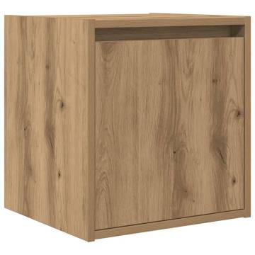 Wall-Mounted Bedside Cabinets 2 pcs Artisan Oak - HipoMarket