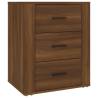 Brown Oak Bedside Cabinet - Stylish Storage Solution | HipoMarket