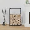 Firewood Rack Anthracite 60x28x90 cm - Durable Steel Storage