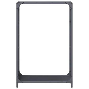 Firewood Rack Anthracite 60x28x90 cm - Durable Steel Storage