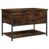 Storage Bench Smoked Oak - Stylish & Functional Storage