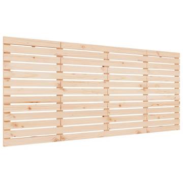 Solid Wood Pine Wall Headboard | 166x3x91.5 cm | Hipomarket