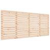 Solid Wood Pine Wall Headboard | 166x3x91.5 cm | Hipomarket