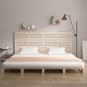 Solid Wood Pine Wall Headboard | 166x3x91.5 cm | Hipomarket