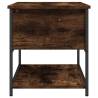 Storage Bench Smoked Oak - Stylish & Functional Storage