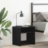  Bedside Cabinet Black Oak 40x30x40 cm Engineered Wood Colour black oak Quantity in Package 1 