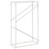 Firewood Rack White 60x25x100 cm | Durable Cold-Rolled Steel