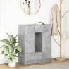  Sideboard with Drawers and Doors Concrete Grey 73x31x90 cm Colour concrete grey Quantity in Package 1 