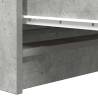 Concrete Grey Sideboard - 80x35x76 cm | Ample Storage & Style