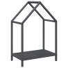 Firewood Rack Anthracite | Durable Cold-Rolled Steel 40x25x60 cm