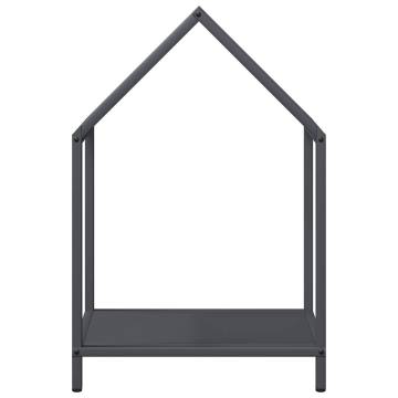 Firewood Rack Anthracite | Durable Cold-Rolled Steel 40x25x60 cm