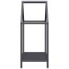 Firewood Rack Anthracite | Durable Cold-Rolled Steel 40x25x60 cm