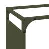 Firewood Rack Olive Green 90x28x90 cm - Sturdy Cold-Rolled Steel