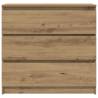 Artisan Oak Sideboard 80x35 cm - Durable & Stylish Storage