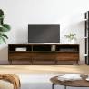  TV Cabinet Brown Oak 150x30x44.5 cm Engineered Wood Colour brown oak Quantity in Package 1 