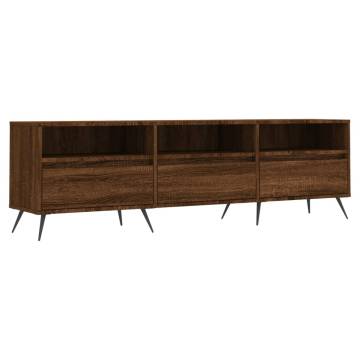 Brown Oak TV Cabinet 150x30 cm | Stylish & Sturdy Design