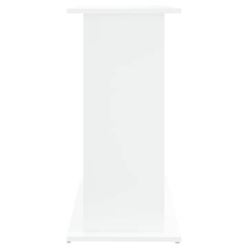 Aquarium Stand White 81x36x73 cm - Quality Engineered Wood