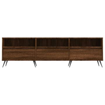 Brown Oak TV Cabinet 150x30 cm | Stylish & Sturdy Design