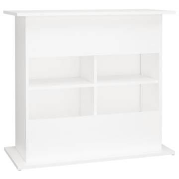 Aquarium Stand White 81x36x73 cm - Quality Engineered Wood