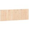 Elegant Wall Headboard - Solid Pine Wood 166x3x60 cm