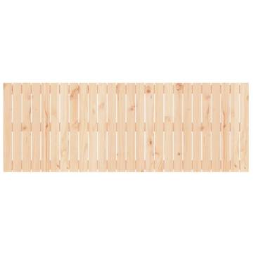 Elegant Wall Headboard - Solid Pine Wood 166x3x60 cm