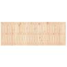 Elegant Wall Headboard - Solid Pine Wood 166x3x60 cm